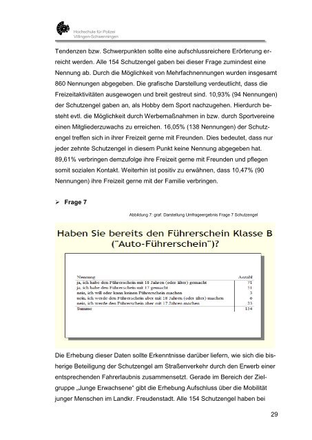 Diplomarbeit in der Fachgruppe Verkehrswissenschaft