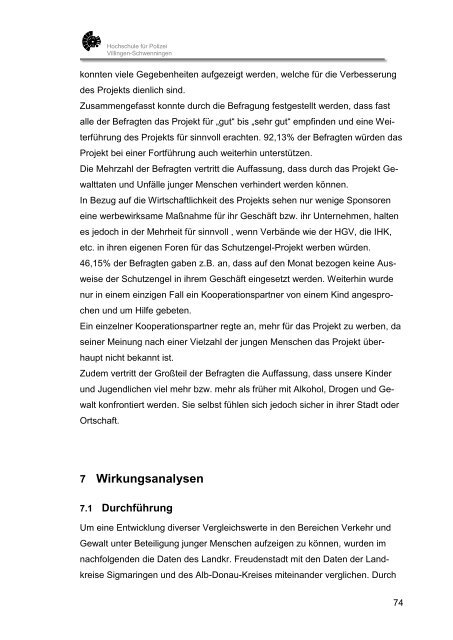 Diplomarbeit in der Fachgruppe Verkehrswissenschaft