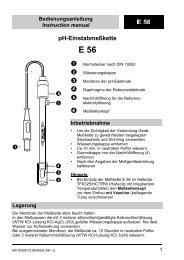 pH-Einstabmeßkette - WTW.com