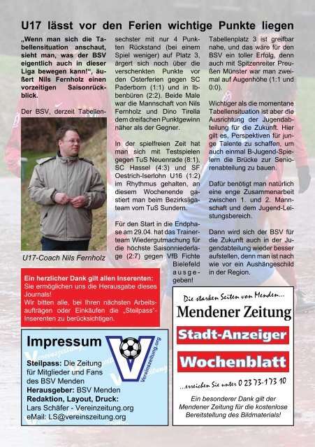 Verbandsliga - BSV Menden