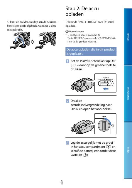 Sony DEV-3 - DEV-3 Consignes d&rsquo;utilisation N&eacute;erlandais