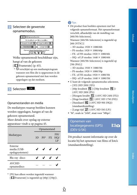 Sony DEV-3 - DEV-3 Consignes d&rsquo;utilisation N&eacute;erlandais