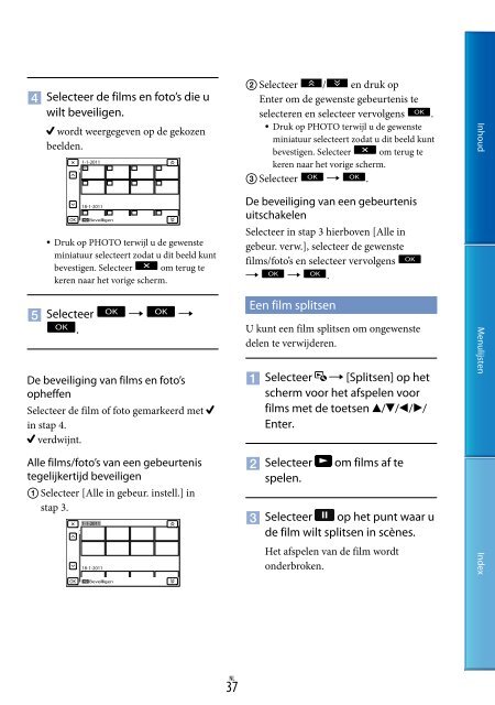 Sony DEV-3 - DEV-3 Consignes d&rsquo;utilisation N&eacute;erlandais