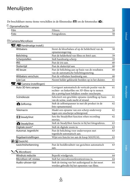 Sony DEV-3 - DEV-3 Consignes d&rsquo;utilisation N&eacute;erlandais