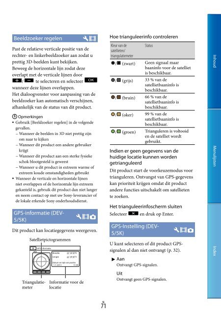 Sony DEV-3 - DEV-3 Consignes d&rsquo;utilisation N&eacute;erlandais