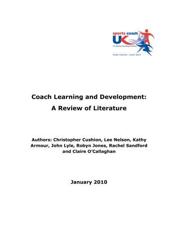 Ceo coaching literature review