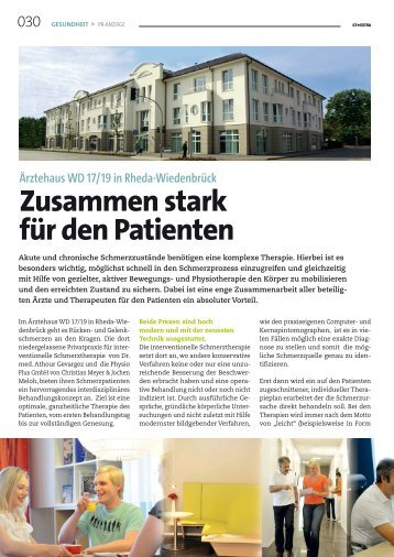 Ärztehaus WD 17/19 in Rheda-Wiedenbrück Zusammen stark für ...