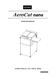 Aerocut Nano Creaser Bindery Equipment Machine Operation Manual - PrintFinish.com