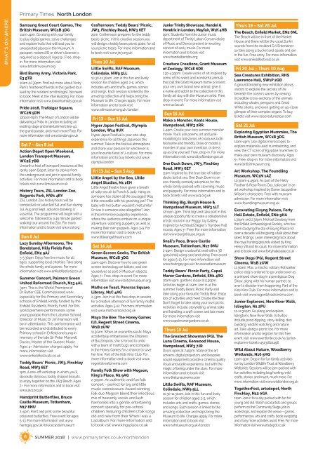 Primary Times North London Summer 18