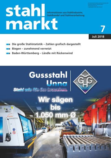 stahlmarkt 7.2018 (Juli)