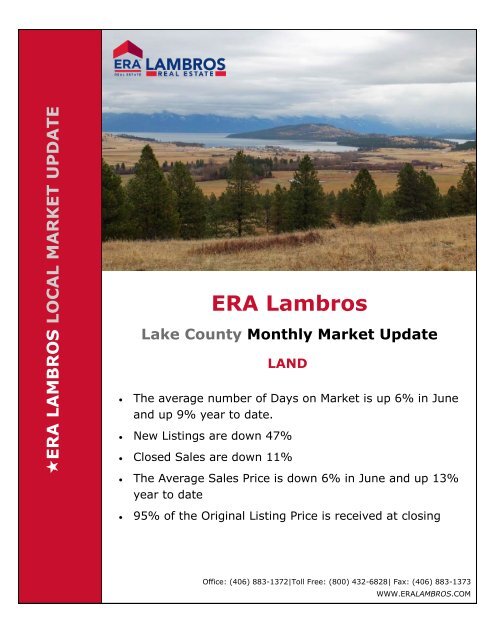Lake County Land Update - June 2018