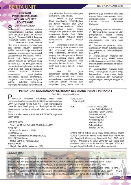 0 - Politeknik Seberang Perai