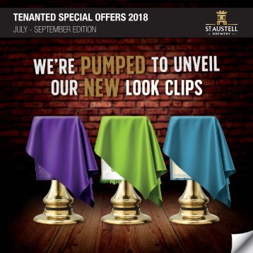 Tenanted Special Offers 2018 July - Sept