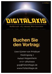Digitalaxis - Der FolienMagie Vortrag/Workshop