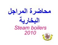 steam boiler lecture 2010