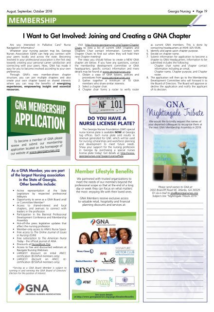 Georgia Nursing - August 2018