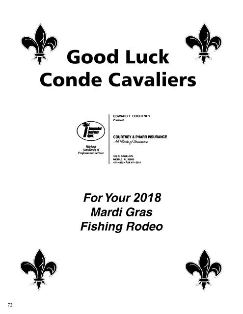 2018 Conde Cavalier Fishing Rodeo