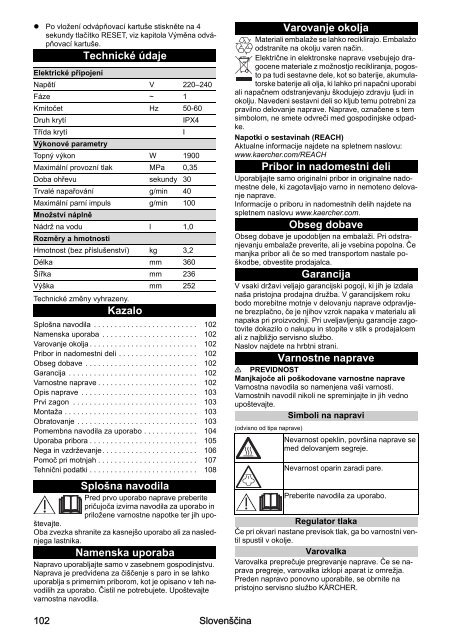 Karcher SC 3 EasyFix - manuals