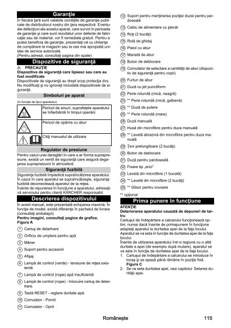 Karcher SC 3 EasyFix - manuals