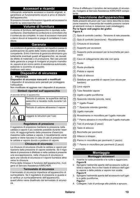 Karcher SC 2 EasyFix - manuals