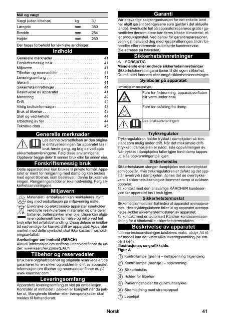 Karcher SC 2 EasyFix - manuals