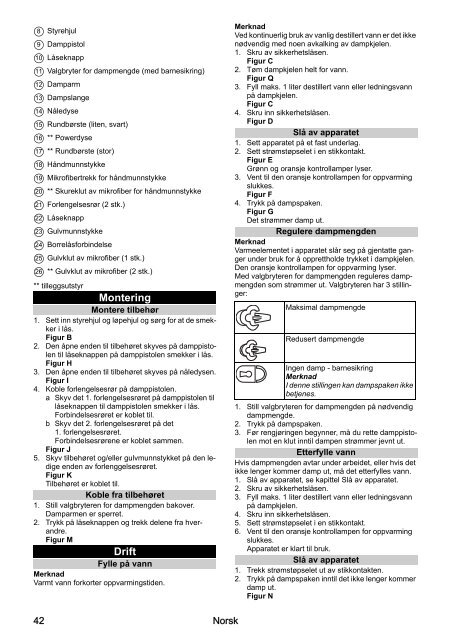 Karcher SC 2 EasyFix - manuals