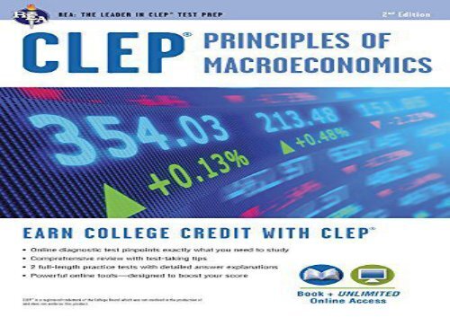 [+]The best book of the month CLEP(R) Principles of Macroeconomics Book + Online  [DOWNLOAD] 