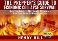 [+]The best book of the month The Prepper s Guide To Economic Collapse Survival: How To Survive The Death Of Money And The Loss Of Paper Assets  [FREE] 