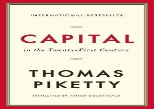 [+][PDF] TOP TREND Capital in the Twenty-First Century  [DOWNLOAD] 