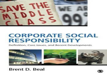 [+]The best book of the month Corporate Social Responsibility: Definition, Core Issues, and Recent Developments  [NEWS]