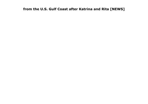 [+]The best book of the month Resilience and Opportunity: Lessons from the U.S. Gulf Coast after Katrina and Rita  [NEWS]