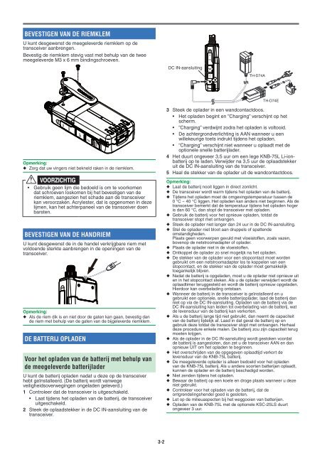 Kenwood TH-D74E - Communications Dutch USER MANUAL (2016)