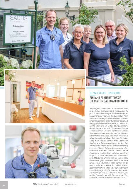 Töfte Regionsmagazin 07/2018 - Landwirtschaft