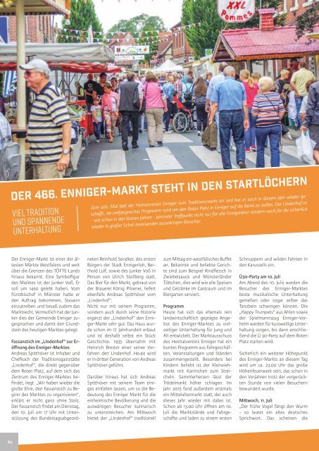 Töfte Regionsmagazin 07/2018 - Landwirtschaft