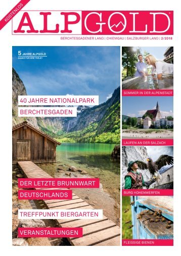 ALPGOLD Sommer 2018