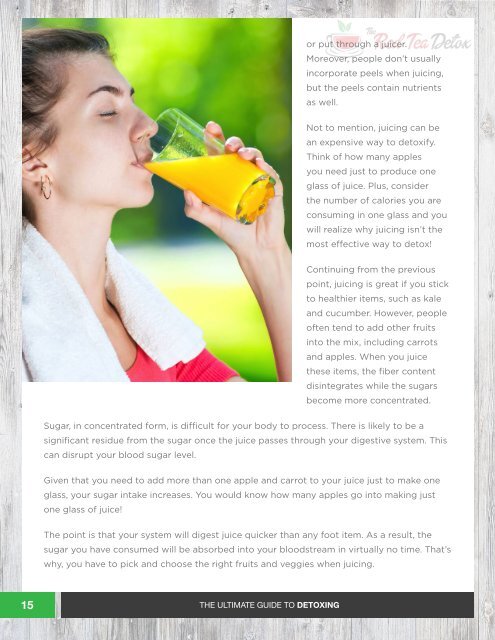 Ultimate Guide To Detoxing