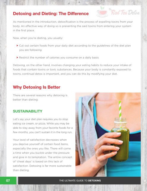 Ultimate Guide To Detoxing