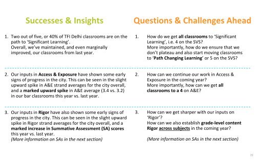 TFI Delhi : 2017-18 Student Impact Report