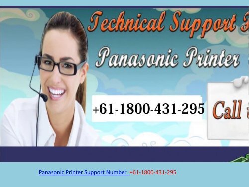 How to fix Panasonic Printer Support Error Issues
