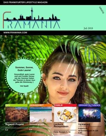 Framania Magazin Ausgabe Juli 2018
