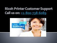 ricoh printer customer support pdf