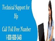 How To Search HP Support Number? 1-800-608-5461 Toll-Free