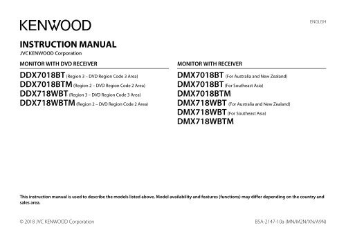 kenwood car stereo instruction manual Kenwood cd receiver instruction manual ukdc x7533u kdc mp5033 for.