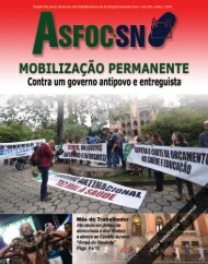 Jornal Asfoc-SN  - Edição Julho de 2018