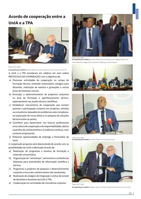 Revista Informativa de Extensão - Universidade Independente de Angola