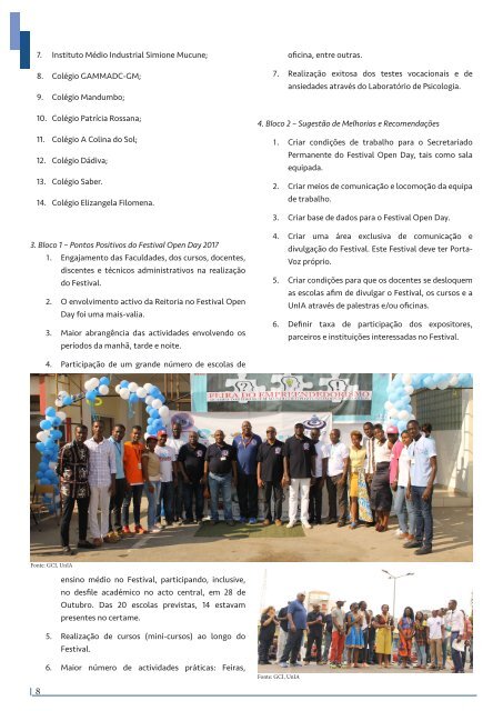 Revista Informativa de Extensão - Universidade Independente de Angola