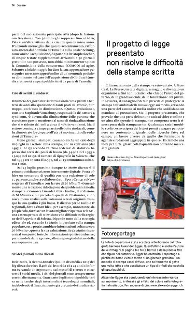 syndicom rivista N. 6 - Se è gratis le merce sei tu