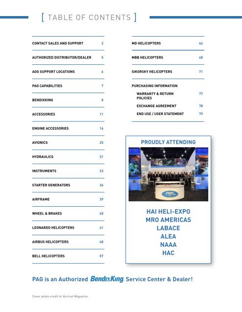 PAG-RotaryWing 2018 Catalog