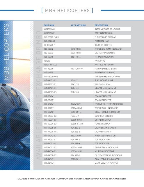 PAG-RotaryWing 2018 Catalog