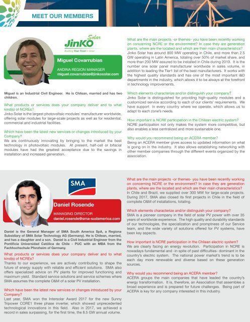 Newsletter ACERA - Junio 2018